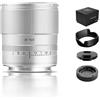 TTARTISAN Obiettivo F2 AF da 75 mm per lenti con montatura a L argento, messa a fuoco automatica a schermo intero (L, argento)