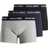 JACK & JONES JACANTHONY TRUNKS 3 PACK NOOS Boxer Uomo