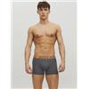 JACK & JONES JACCRAZY SOLID TRUNKS 3 PACK NOOS Boxer Uomo