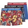 JACK & JONES JACAZORES TRUNKS 3 PACK NOOS Boxer Uomo