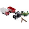 Maisto Mini Working Machines 4 Pack of Tractors. VALTRA - Incredibly Detailed Die-Cast Replica Collectible Model