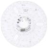 MEKOTRIN Set di Luci per Ventilatore da Soffitto a LED da 8,66 Pollici Rotondo 3CCT 3000K 4200K 6500K Dimmerabile per Spazi Residenziali e Commerciali (230V)