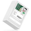 Bonsenkitchen Sacchetti Sottovuoto per Alimenti 100 Buste 15x25cm Sacchetti Sottovuoto - Sacchetti Sottovuoto Goffrati per Conservazione e Cottura degli Alimenti e Bollibili, VB3204