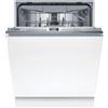 Bosch PRONTA CONSEGNA - SPEDIZIONE IMMEDIATA Bosch Serie 4 SMH4HVX14E Lavastoviglie da Incasso a Scomparsa Totale 14 Coperti Classe C Terzo Cestello Cerniera Sliding Home Connect