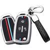 HIBEYO Custodia portachiavi per auto adatta per DAF 106 CF Euro 6 2022 XG XF Flip portachiavi camion accessori custodia portachiavi telecomando custodia protettiva a portafoglio