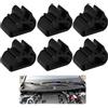 leruiyezs 6 Pezzi Clip Di Serraggio per Peugeot 3008,5008,Citroën C5,DS7,Clip Tubo Auto Robuste Per Braccio Tergicristallo Anteriore,Sostituzione Rapida,Migliora Tenuta,Manutenzione Facile