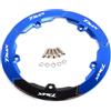 CCYYMOWOK Accessori per TMAX530 SX DX 2017 2018 2019 TMAX 530 560 TECH MAX TMAX560 2020 2021 2022 2023 2024 2025 Copertura decorativa del cinghia di trasmissione del ruota posteriore per Moto in Alluminio (Blu)