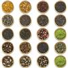 VAHDAM, Tea and Herbal Tea Set | 20 Teas, 100 Servings | Black, Green, Oolong, White, Chai and Herbal Tea | 20 Bundled Bags | Make Hot Iced Tea or Kombucha
