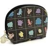 Marimo Craft Pokemon Colorful Silhouette Tissue Pouch 4.1"H - Monster Ball Plate