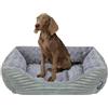 KYG Cuccia Cane Taglia Media, Letto per Cani soffice, Cuccia per Gatti, cuccia lavabile per cani, Divano Morbido e Caldo per Cani, 75 * 64 * 19 cm