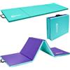 Eyepower 180x60 Tappetino da ginnastica pieghevole - Tappetino da ginnastica per bambini spesso 3 cm - Tappetino morbido per pavimento