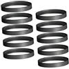 Nova italf 10PZ. GUARNIZIONI D80mm SILICONICHE DI TENUTA PER TUBO CANNA FUMARIA STUFA PELLET MAX 200° (D 160mm H9 PZ10)