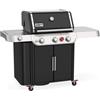 WEBER STEPHEN Barbecue a gas Weber Genesis E-335 nero con 3 bruciatori