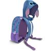 Disney Zaino con Cappuccio Hood, 26 x 31 cm, Capacità 8.5 L, Stitch Blu