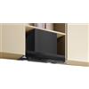 Neff N 70, cappa di design integrato, 60 cm, vetro trasparente nero stampato, nero opaco, D67XDP2S0