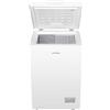Privileg PRCF 984 E Congelatore/Capacità utile 98 l/Funzione Super congelatore/Allarme ottico di temperatura/Piedini regolabili in altezza anteriori/Controllo elettronico, Bianco