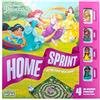 Disney Princess Home Sprint Gioco da tavolo, 4 pezzi da gioco per principesse inclusi, gioco per famiglie, ottimo regalo per bambini, dai 4 anni in su