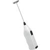 Metaltex 25.92.31 - Montalatte elettrico portatile con frusta a spirale in acciaio inox, colore: Bianco