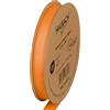 Halbach Seidenbänder Nastro in grosgrain di alta qualità, larghezza: 13 mm, lunghezza: 25 m, nastro regalo sostenibile in poliestere riciclato, ideale come nastro, colore: albicocca