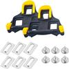 xianynow Tacchetti per Bici da Strada per Le Scarpe da Ciclismo Tacchette Bici da Ciclismo per Shimano SPD-SL Tacchette Ciclismo Da Strada Compatibili Shimano SPD-SL SM-SH10 SM-SH11 SM-SH12 Cleats
