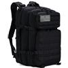 SEYATULLH Zaini tattici militari 30/45L Grande per Army Molle Daypack 3 Giorni Bug Out Bag per sport all'aria aperta Escursionismo Campeggio Alpinismo Trekking, Nero , Taglia unica