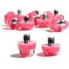Genérico Tacchetti di Gomma con Chiave per Scarpe da calcio-14 Tacchetti da Calcio con Filettatura Standard (Rosa Fluorescente)