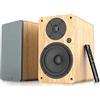 VULKKANO A5 ARC Cassa Amplificata con Woofer da 5,25", Bluetooth 5.0, HDMI ARC,