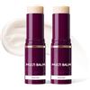 KAFZEL 2 Pezzi di Stick Anti-età e Rassodante per la cura della Pelle,Stick Antirughe Volumizzante,mandorle e vitamina E per balsamo labbra, Per occhi, collo, viso(A)