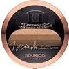 Bourjois, Ombretto One Seconde Eyeshadow, Palette Ombretti per Smokey Eye a Lunga Durata, 02 Brun-ette a Dorée, 3 g