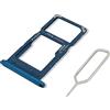 Eonpam Vassoio Carta SIM per (Huawei P Smart Plus 2019) qualità Originale Porta Scheda SIM Ricambio Slot Scheda Memoria SD con Pin della Scheda SIM(Blu)