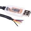 Suamdoen Cavo convertitore UART seriale da USB a RS485 a livello RS485, chipset FT232RL, cavo spogliato con estremità a 6 vie USB-RS485-WE-1800-BT