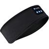 Chiyyak Fascia Sportiva Bluetooth, Cuffie Wireless con Altoparlanti Integrati per Corsa, Allenamento in Palestra, Sonno, BT 5.2, Portata 20 M, 8 Ore di Conversazione, 80 Ore in Standby