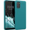 kwmobile Custodia Compatibile con Nokia G21 / G11 Cover - Back Case per Smartphone in Silicone TPU - Protezione Gommata - petrolio matt