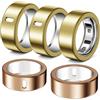 Hexasider 5 pezzi Anelli Cover Compatibile con Oura Ring Gen 4/Gen 3 Horizon/Heritage, Custodia protettiva in TPU resistente all'abrasione per Oura Ring Protector Accessori per taglia 6
