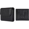 MXFDOKD Porta Cellulare da Cintura in Pelle Compatibile con Samsung Galaxy Z Flip 7/6/5/4/3/2/5G, Uomo Fondina Porta Cellulare con Clip Cintura Sportivo Custodia Portafoglio Portacellulare con Portacarte