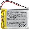HXJNLDC Sostituzione batteria 3.7V 803040 1100mAh per Turtle Beach Ear Force Stealth 400 420X 500P 600 700X Gen 2 Cuffie da gioco con suono surround wireless