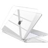 EooCoo Compatibile con Cover 2026 Apple MacBook Neo da 13 Pollici, Mac Laptop A3404 con Chip A18 Pro e Display Liquid Retina da 13, Plastica a Custodia, Superficie Liscia - Cristallo Trasparente