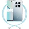 ANFAIRLACE Cover Cordino Compatibile con Redmi Note 15 Pro Plus Poco M8 Pro 5G, Blu