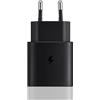 DBZYLN Caricatore Caricabatteria USB C per Samsung Galaxy S20 Plus S21 S21+ S22 S23 S24 Z Flip 3/4/5 Fold 3/4/5 5g Note10 A53 A54 A14 A13 A72 S10, 25W Rapida AlimentatoreFast Charger, Nero