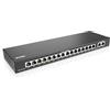 ZOSI 16 Porte PoE Switch Switch Gigabit con 2 Porte Uplink Gigabit, 156W per 16 Porte PoE+, IEEE802.3af/at, Switch Ethernet non Gestito, Plug & Play, Alloggiamento in Metallo Robusto