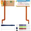 Duotipa Batteria di ricambio 650 mAh 616-0232,616-0227,616-0229,616-0230,616-0412 compatibile con iPod G5 30GB A1136, iPod Classic 6th 7th GEN con kit di strumenti di riparazione