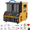 AUTOOL CT160 Tester per Iniettori di Carburante e Macchina Pulitrice a Ultrasuoni con Riscaldamento, Pulitore Iniettori Benzina Automatico con 4 cilindri,220V