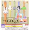 Orologio Miffy Mascotte parte 2 set 5 capsule GACHA giocattolo Giappone JP sp...