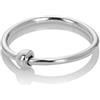 Mia Gioielli - Piercing Naso in Oro 18k (750) Bianco, Anellino Flex ø 10mm - Anallergico Unisex