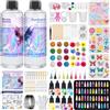 TOSUTO Resina Epossidica Trasparente Kit Principianti 512ml - Rapporto 1:1 Colla Resina Epoxy con Indurente per Creazione Gioielli Fai da Te, Legno, Decorazioni, Resina per Creazioni