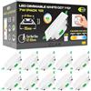 CLAR - Downlight LED da Incasso Soffitto, Faretti LED per Interni Dimmerabili 7W, Selettore 3 Tonalità, Bianco (Pack 10)