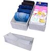 SIMPLE JOY® Organizzatore per cassetti compatibile con Ikea (PAX50 (2 scomparti))