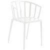 Kartell - Poltrona impilabile Generic - Bianco - policarbonato - Designer Philippe Starck