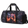 Jumpopack Borsa Sportiva con Scomparto per Scarpe Borsone Piscina Borsoni da Palestra Borsa Sport Bambino Duffel Bag Rosso