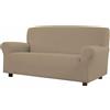 FRATELLI ZAMBETTI - Copridivano 2 posti elasticizzato Easy Beige